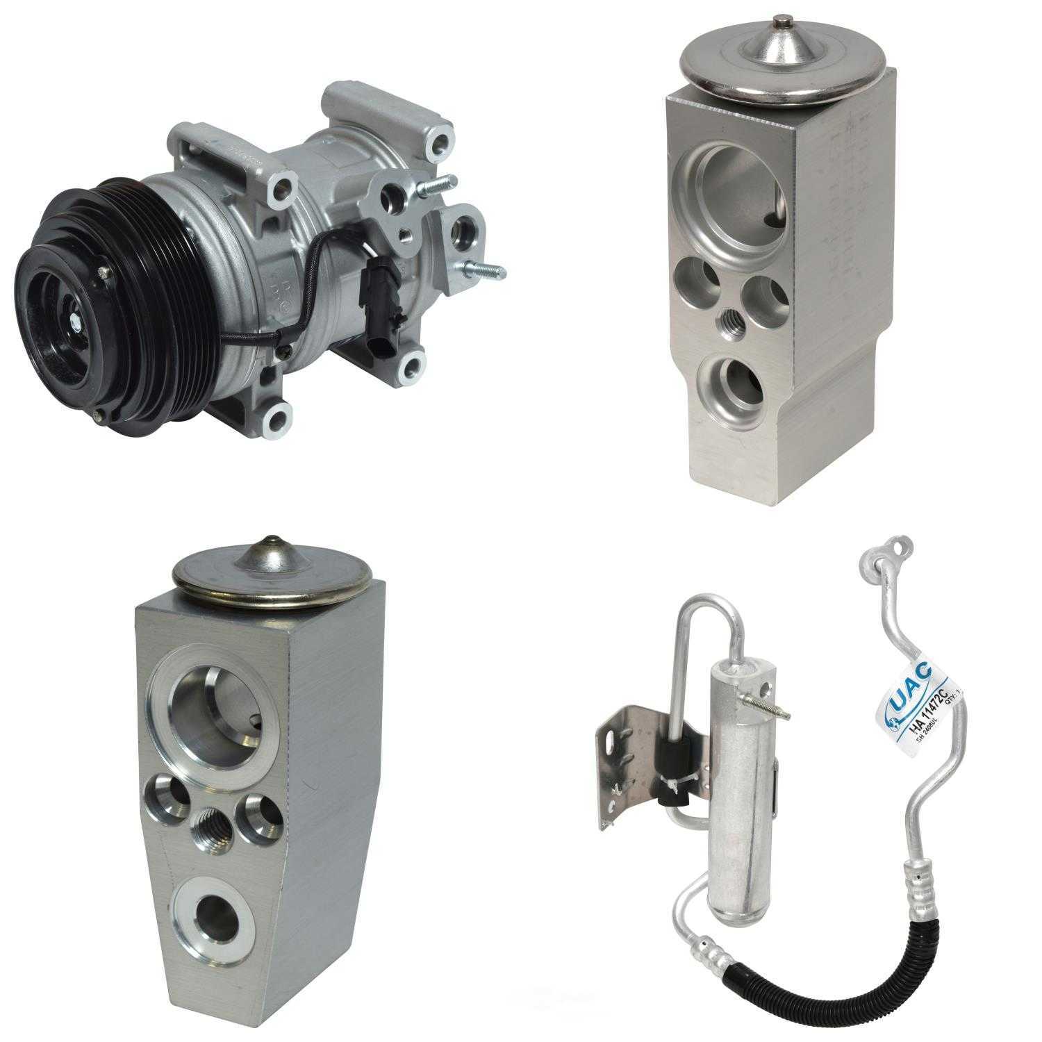 UAC CK 6340 Short Compressor Replacement Kit