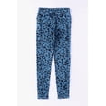 thumbnail image 1 of ABPHQTO Leggings activos de mujer con estampado de leopardo azul clásico, 1 of 5