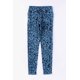 thumbnail image 1 of ABPHQTO Leggings activos de mujer con estampado de leopardo azul clásico, 1 of 5