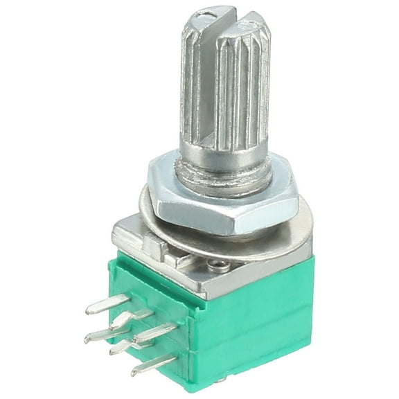 RK097G 50K Ohm Variable Resistors Dual Carbon Film Taper Potentiometer