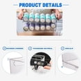 thumbnail image 4 of 1pcs Standing Kitchen Cans Dispenser Storage Organizer Bin for Canned Food Soups Soda Compact Vertical Holder Transparent can Dispenser Rack, 4 of 5