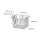 thumbnail image 2 of Mini Cuadrado Freír Cesta Reutilizable Soporte Fritas Patatas Cesta 3.94 Pulgadas Inoxidable Acero Comida Cestas Plata para Cocina Restaurante Fiesta Barbacoa Unique Bargains accesorios para freidora, 2 of 7