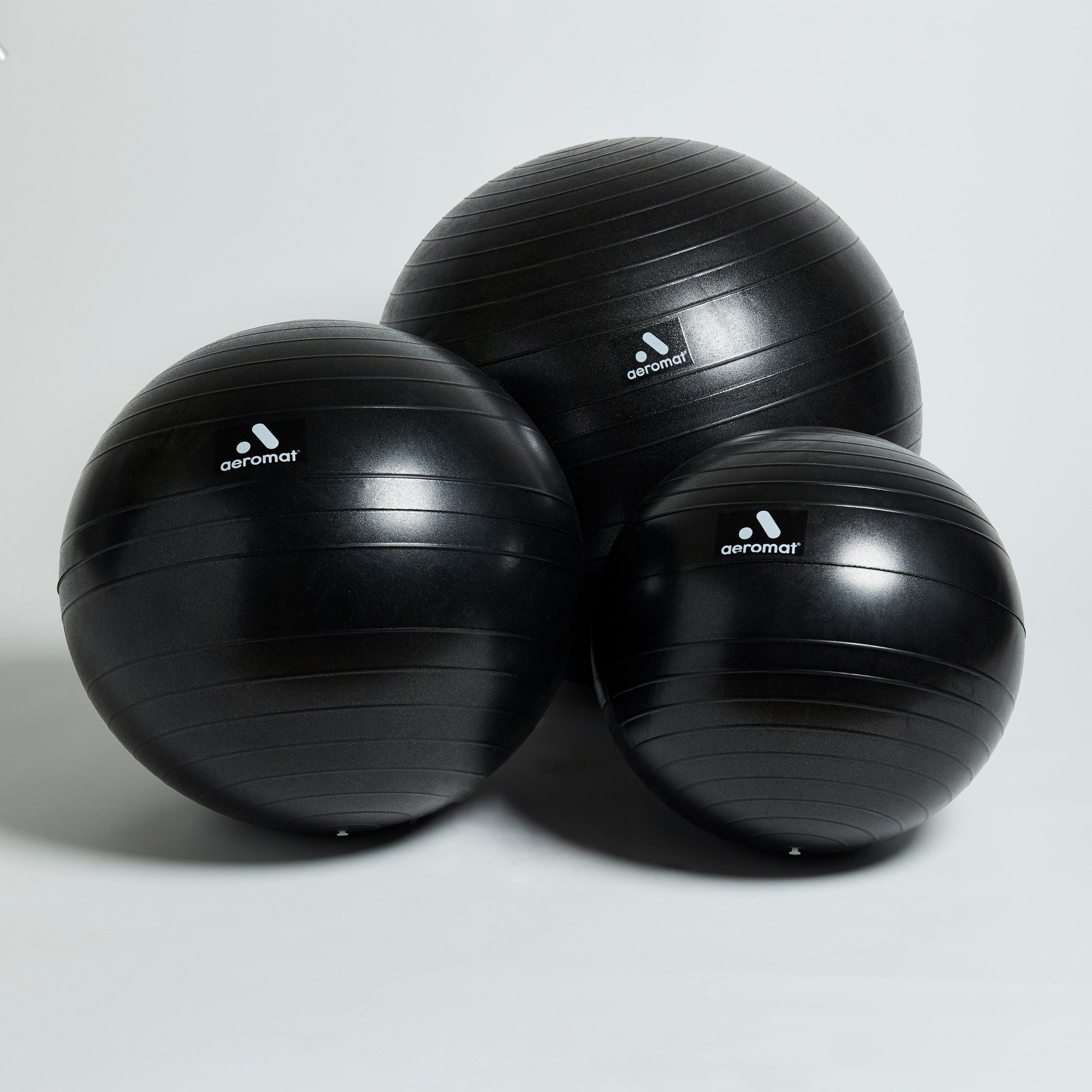 AGM Group AeroMat Black Fitness Ball