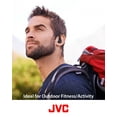 thumbnail image 6 of JVC Sport True Wireless Earbuds Headphones, Lightweight and Compact, Long Battery Life (up to 30 Hours), Sound with Neodymium Magnet Driver, Water Resistance (IPX5) - HAEC25TA (Blue), 6 of 8