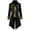 Black, variant on Yteetum Men's Steampunk Vintage Tailcoat Jacket Medium Length Tailcoat Steampunk Stage Costume Role Halloween Coat Vintage Tuxedo Suit Jackets Medieval Costumes Role Play Halloween Costume Uniform