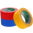 thumbnail image 1 of 3 Rolls of Colored Duct Tapes Single Side Duct Tapes Practical Duct Tapes Packing Box Duct Tapes, 1 of 8