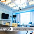 thumbnail image 4 of Sunlite LED B11 Clear Torpedo Tip Chandelier Light Bulb, 4.5 Watts (40W Equivalent), Candelabra E12 Base, Dimmable, 5000K Daylight, 6 Pack, 4 of 5