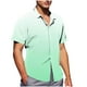 thumbnail image 1 of Mens Casual de Manga Corta Botón Abajo Camisas de Impresión Turndown Cuello Botón Camisa Poliéster, Moda de Verano Superior para Hombres Al Aire Libre, 1 of 6