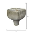 thumbnail image 3 of Plunge Ceramic Decorative Vessel Grey, 3 of 5