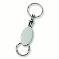thumbnail image 1 of Nickel Plated Oval Valet Key Band Ring Size, 1 of 5