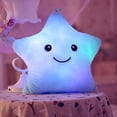 thumbnail image 2 of LED Star Oreiller oreillers rougeoyante LED Night Light Star Forme Oreiller en Peluche Peluche Jouets, 2 of 5