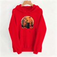 thumbnail image 4 of DIOAZUD Halloween Sweatshirts Women Spooky Ghost Graphic Pullover Hoodies Stretch Loose Fit Long Sleeve Sweater Tops Halloween Costumes, 4 of 5