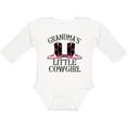 thumbnail image 3 of Inktastic Grandma Little Cowgirl Baby Clothes Girls Long Sleeve Baby Bodysuit, 3 of 5