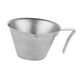 thumbnail image 3 of Taza medidora de acero inoxidable, taza para verter, 100 ml, accesorios para espresso, mini taza medidora. Retro plateado, 3 of 9