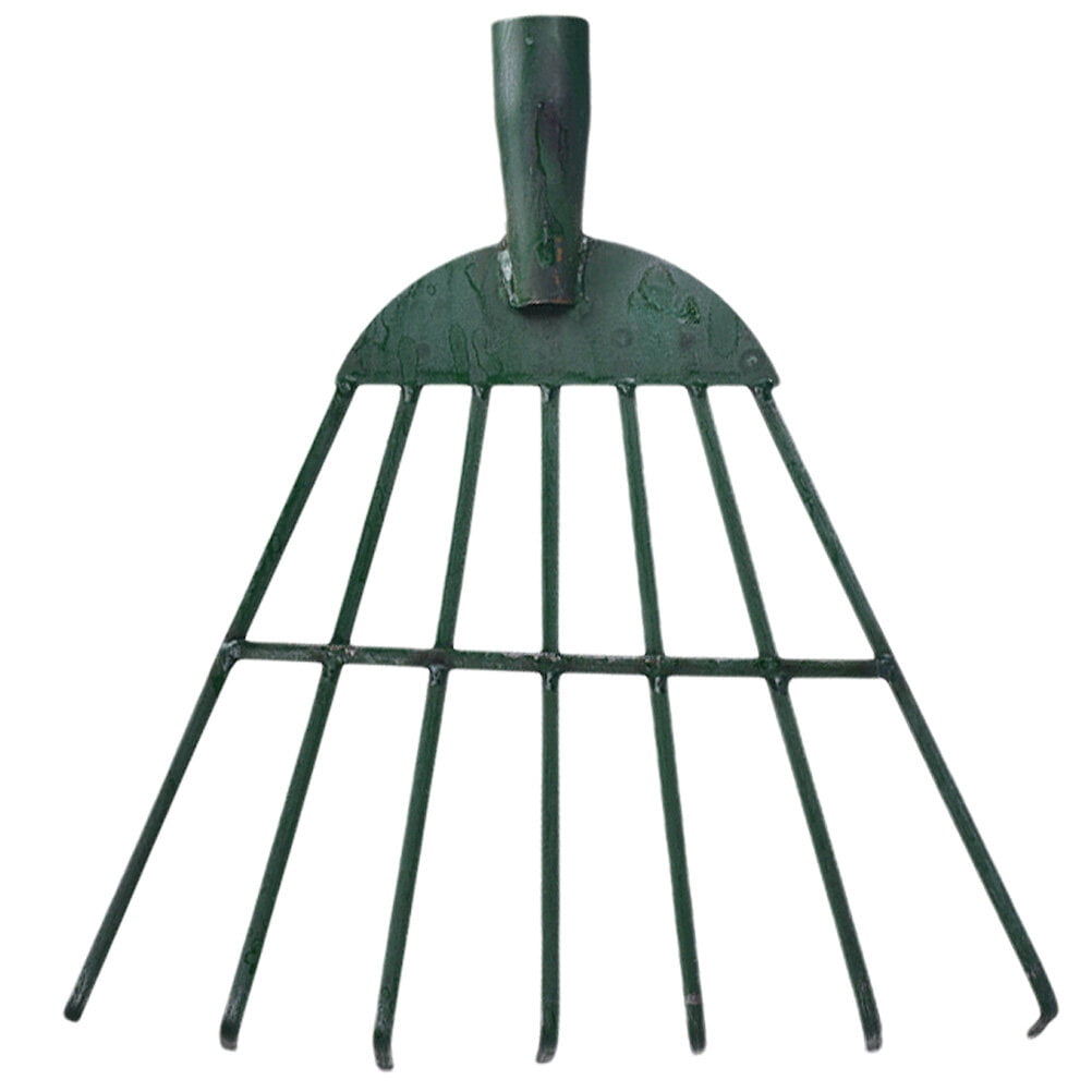 Turf rake for artificial grass Plowing Grass Rake Farm Agricultural 7toothed Rake Gardening
