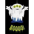 thumbnail image 2 of Men's Toy Story Halloween Squeeze Alien Boo Ghosts  Sweatshirt Black 3X Large, 2 of 4