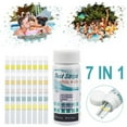 thumbnail image 6 of 7 in 1 Hot Tub Test Strips 50 Strips Pool Test Kit Pool and Spa Test Strips Easy to Use Water Testing Kit for Pool, Spa, Hot Tub Tester Strip for Chlorine/Bromine X2R5, 6 of 8