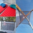 thumbnail image 3 of 2 Person Waterproof Windproof Camping Tent with Rainfly, Portable Dome Tent, Gray, 3 of 6