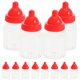 thumbnail image 3 of KAKOWELY 12 biberones rellenables para baby shower, minitarro de dulces de plástico, decoraciones para baby shower, juegos y golosinas., 3 of 5