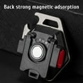 thumbnail image 5 of ICQOVD Mini LED Keychain Flashlight Portable Rechargeable Pocket Torch for Everyday Carry and Outdoor Use, 5 of 8