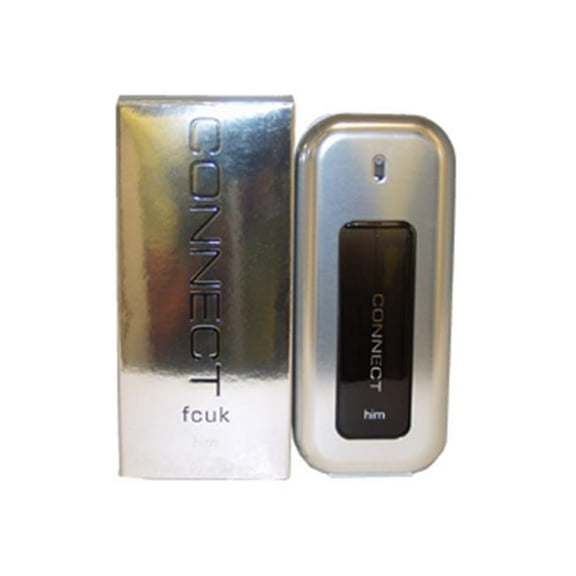 French Connection UK Fcuk Connect Men's EDT Spray, 3.4 fl oz