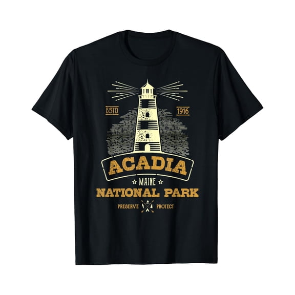 Vintage Acadia T Shirt