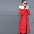 thumbnail image 3 of Babysbule Winter Jackets for Women Woman Fashion Long Sleeves Comfortable Loose Tops Hooded Long Coat Blouse, 3 of 4