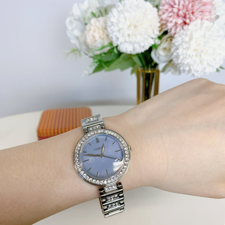 FOSSIL 腕時計 KARLI BQ3865 Fossil BQ3865 Karli Three-Hand Stainless Steel Watch