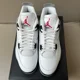 thumbnail image 4 of N I-K-E A i r-Jor-dan 4 Retro OG 2025 White Cement FV5029-100 Size 12 Men, 4 of 5