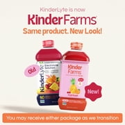 (2 pack) KinderFarms Electrolyte Solution Drink for Kids & Adults, Fruit Punch, 1 Liter