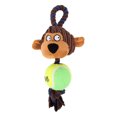thumbnail image 1 of YIXIGGC Soft Cute Animal Pattern Teething Toy Dog Training Toy Chewing Toy for Dog (Monkey) XC921-20447, 1 of 9