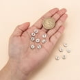thumbnail image 3 of 200pcs Clear White Rhinestone Rondelle Spacer Beads 8mm DIY, 3 of 5