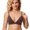 Brown, variant on PMVFHDE Lightweight Padded Triangle Wireless Bra With Comfortable U Back Design For Everyday Wear Breathable Soft Blend Seamless Undershirts Outdoor Casual Daily Versatile All-Season Brown - XS