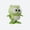 Green, variant on Green Green Wind Up Jumping Owl Toy For Kids Clockwork Running And Moving Plastic Cute Animal Toy