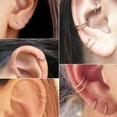 thumbnail image 4 of DLQT 20pcs Colored Light Plate C-Shaped Nose Rings, 4 of 8