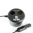 thumbnail image 2 of Rugged Ridge by RealTruck Power Cup | 2 USB Charging Ports, 2 12V Charging Points, Amp Indicator Light, 2ft Power Cord | 15101.03 | Universal, 2 of 11