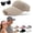 Beige, variant on 2026 New Women's High Ponytail Sun Visor Hat Knitted Breathable Wide Brim UV Protection Cap for Running Hiking Beach