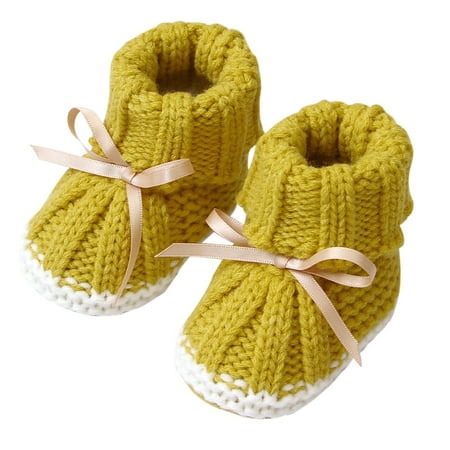 

Cathalem Shoes for Kids Boys Infant Baby Girls Boys Booties Warm Baby Socks Shoes Newborn Crib Shoes Baby Footwear I Run Shoes Shoes Yellow 0 Months