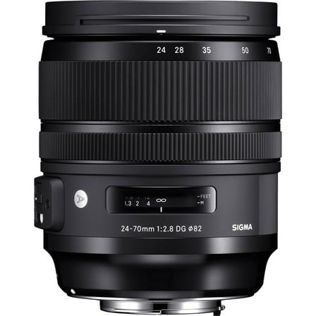Sigma, 24 mm to 70 mm, f/2.8, Standard Zoom Lens for Canon EF