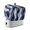Blue, variant on Toaster Cover 2 Slice, Navy Blue Dustproof Bakeware Oven Protector with Top Hook, Modern Moire Abstract Ripple Geometric Waterproof Small Kitchen Appliance Toasters Dust Cover, 11"x6"x8"