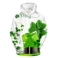 thumbnail image 3 of Nuevas y cómodas sudaderas con capucha con estampado 3D del Día de San Patricio, ropa para hombres y mujeres, sudaderas para niños, sudaderas con capucha, 3 of 5