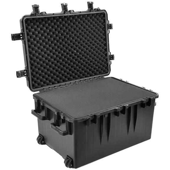 Eylar 33 Inch XXXL Intact Premium Series Hard Rolling Cargo Travel Case, Heavy Duty and Durable Design with Foam