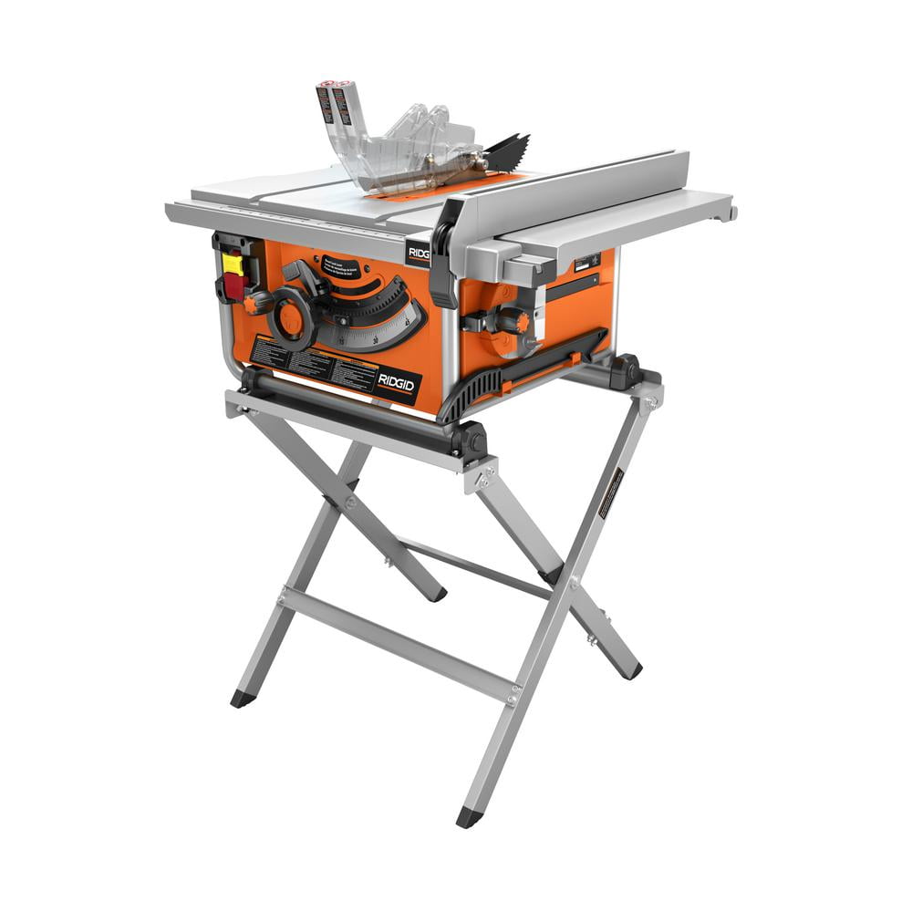 Refurbished RIDGID R45171 10 in. Compact Table Saw with Folding X