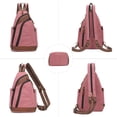 thumbnail image 7 of KL928 Canvas Sling Bag - Crossbody Backpack Shoulder Daypack Rucksack for Men Women, 7 of 7