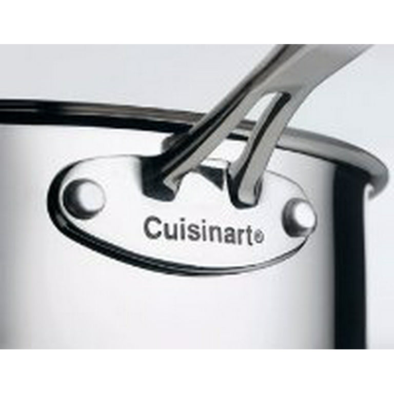 Cuisinart 89193-20 Professional Stainless Saucepan with Cover, 3-Quart, Steel