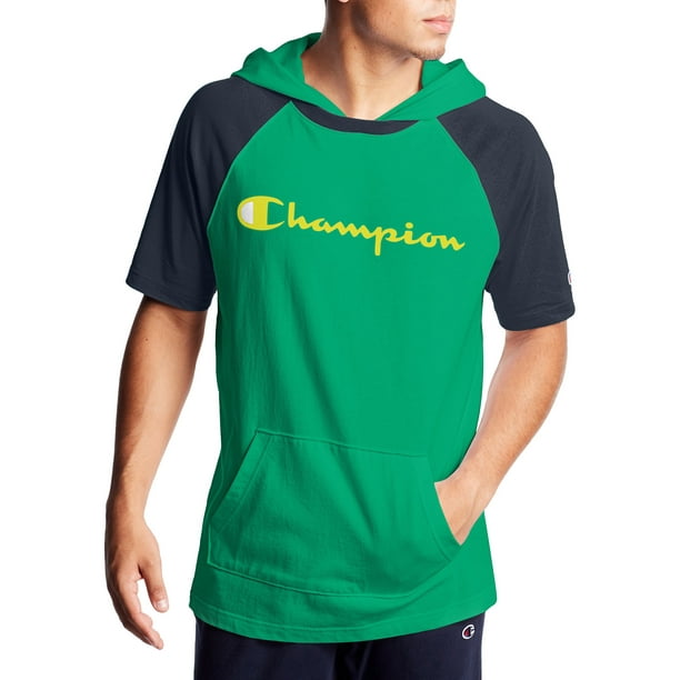 Champion - Champion Men's Middleweight Short Sleeve Hoodie, up to Size ...