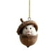 thumbnail image 2 of Adornos navideños, adornos navideños, regalos navideños Animales del bosque Decoración navideña Acrílico Plano un acrílico, 2 of 4