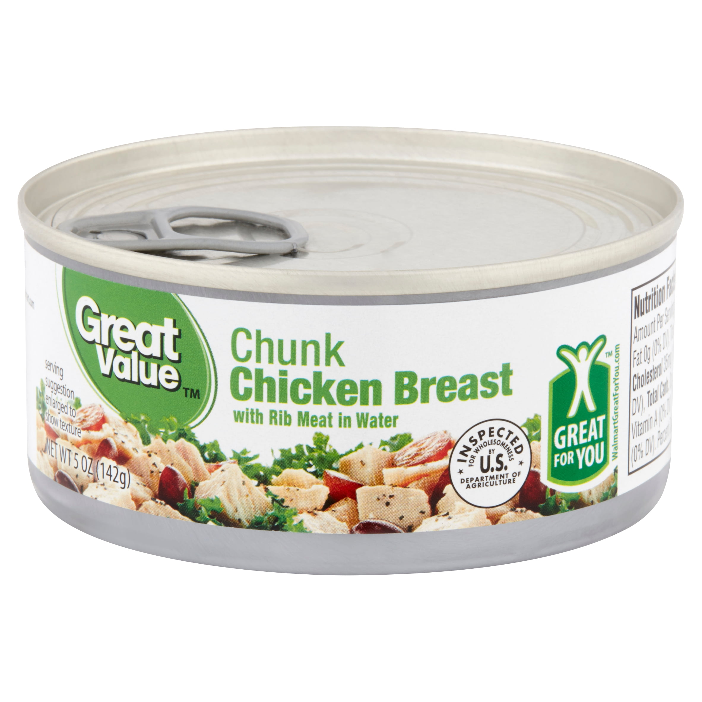 Great Value Chunk Chicken Breast, 5 oz