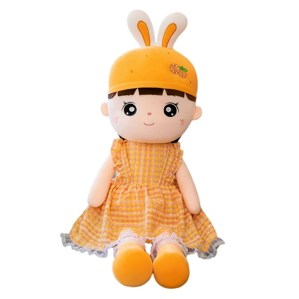 Ounissouiy Muñeco de peluche de 55cm para niños y niñas Animales de peluche y juguetes de peluche Naranja Ounissouiy FN011566-03