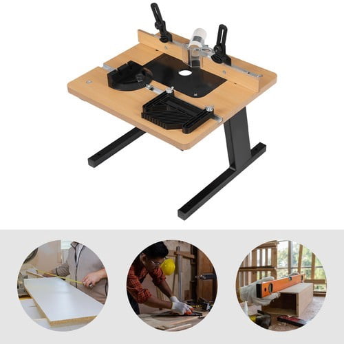 200kg/440.92lbs MDF Router Table Rectangle Tabletop Woodworking Router Table Used In Wood Trimming, Furniture Processing, Wood Grooving